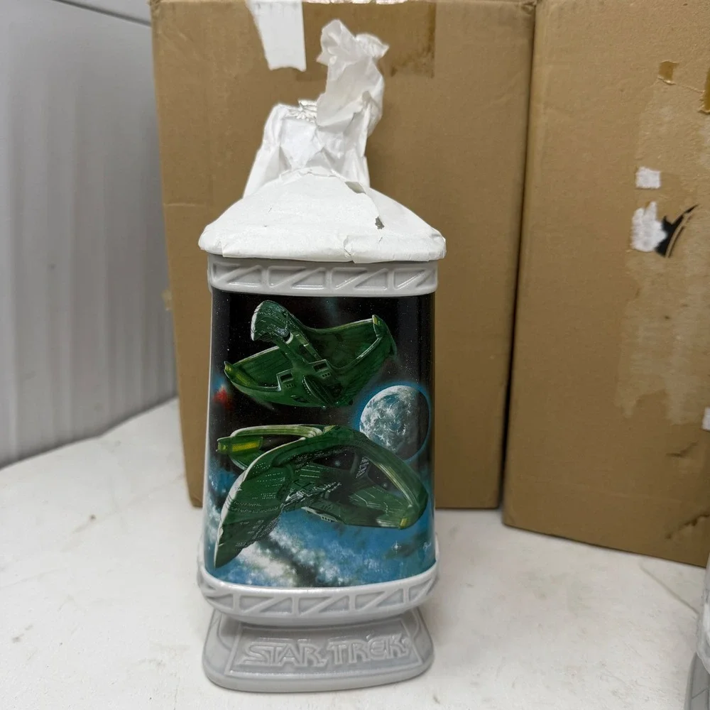 Star Trek Longton‎ Crown Stein Set Doomsday Machine Defector Redemption 1997